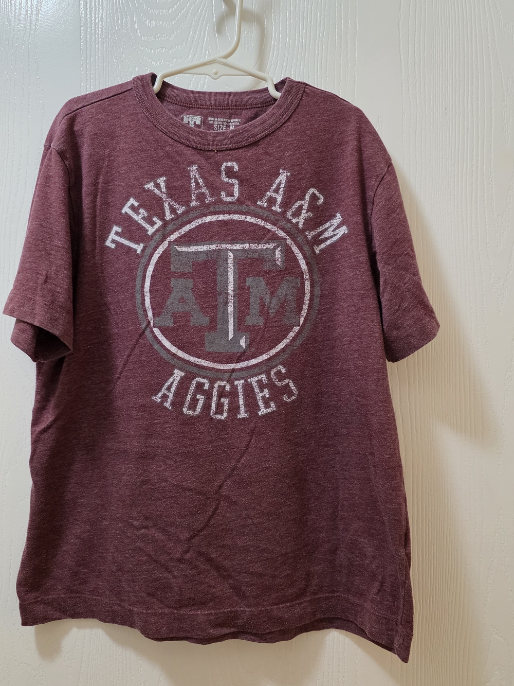 Texas A&M Aggies Maroon Graphic Tee by (brand not visible)